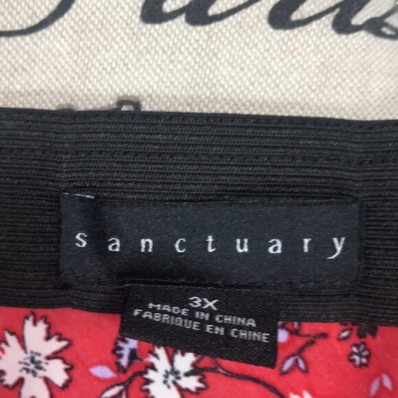 Sanctuary Satin Patterned Bias Midi Skirt - Picture 5 of 7